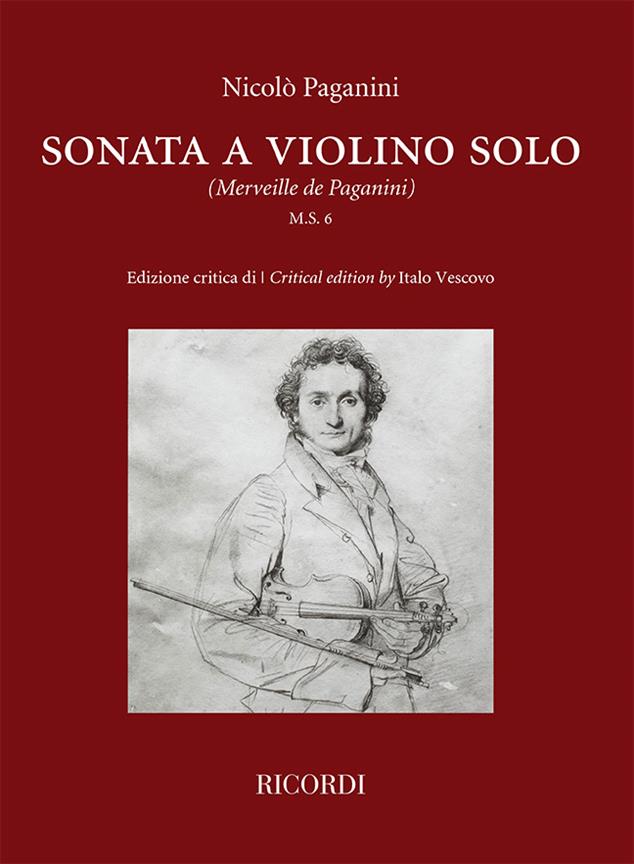 Sonata a violino solo - Edizione critica di Italo Vescovo - pro housle